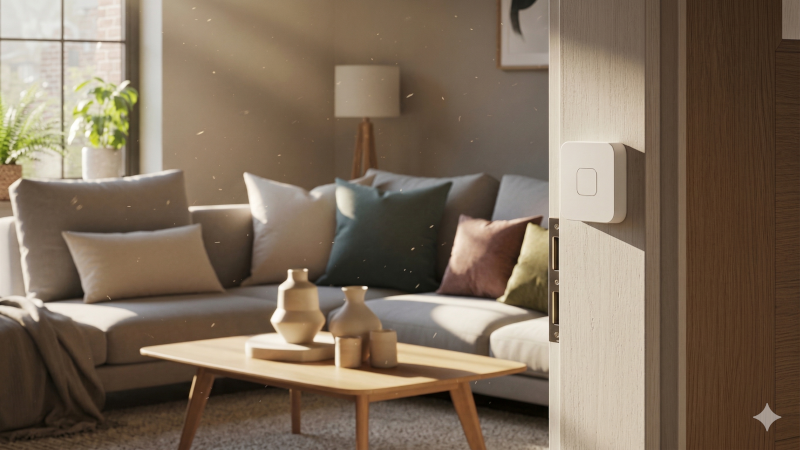 Webový dashboard Sencurio — přehled zařízení a půdorys