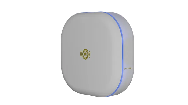 mmWave radar Sencurio — vizualizace senzoru